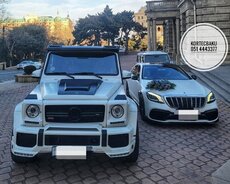 Toy maşınlari Brabus 2018 g class Maybach s class
